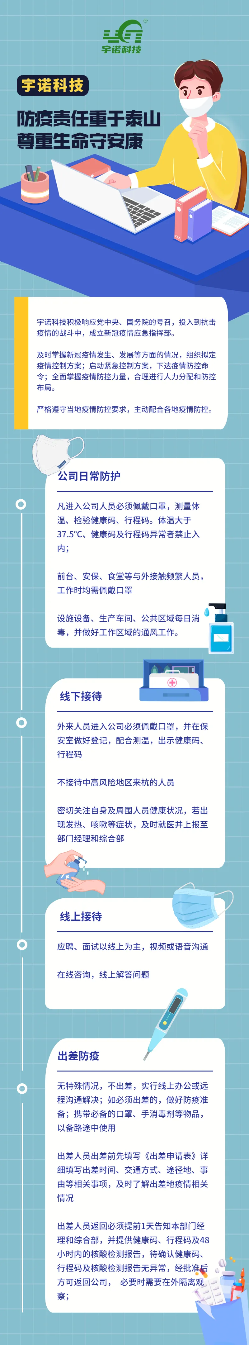 防疫責任重于泰山，尊重生命守安康